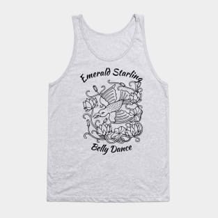 Emerald Starling Belly Dance Logo Tank Top